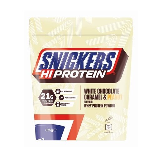 Snickers Protein Powder White Chocolate Caramel and Peanut 875gr