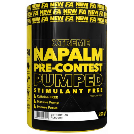 FA Nutrition NAPALM Pre-contest pumped stimulant free 350g