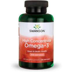 Swanson High Concentrate Omega-3 120caps