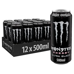 Monster Energy Ultra 500ml Black
