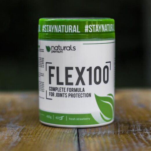 Naturals Premium Flex100 400g Fresch Strawberry