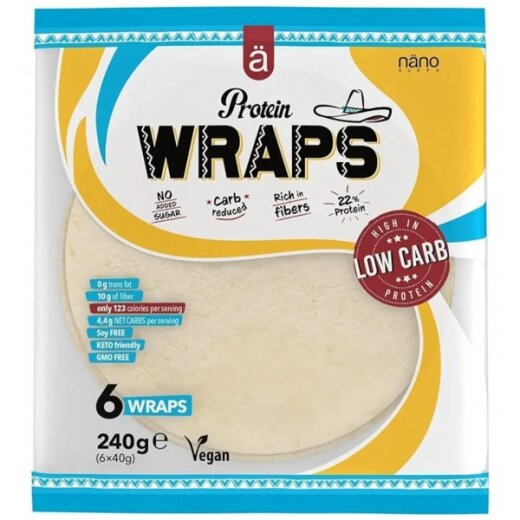 Nano Supps Protein Wraps 6x40g