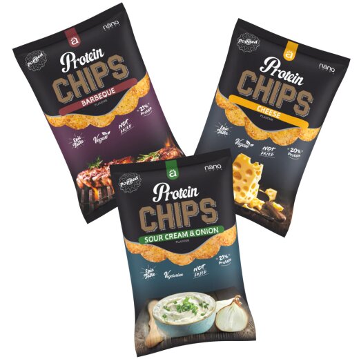 Nano Supps Protein Chips 40g Sour Cream & Onion