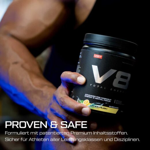 VAST V8 Total Energy 336g Lemon Rush