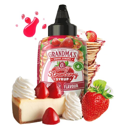 Max Protein Grandmas Sweet Syrups 290ml Strawberry