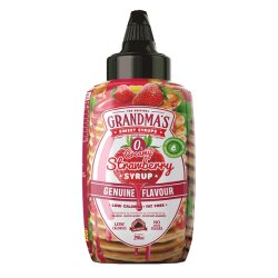 Max Protein Grandmas Sweet Syrups 290ml Strawberry