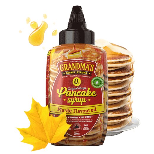 Max Protein Grandmas Sweet Syrups 290ml Pancake