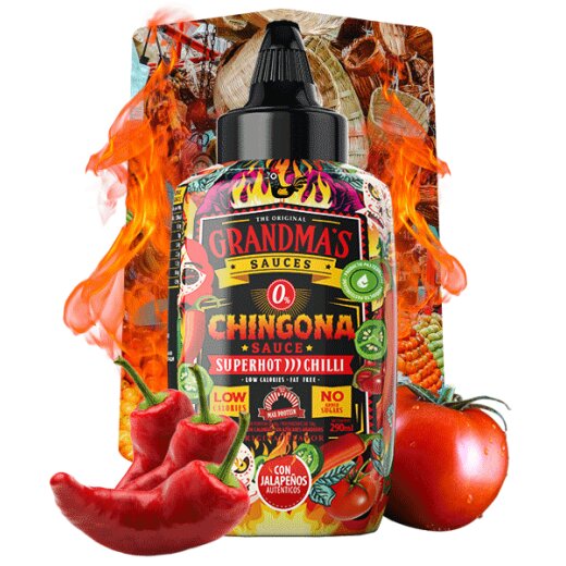 Max Protein Grandmas Sauces 290ml Chingona Superhot Chilli