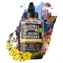 Max Protein Grandmas BBQ Sauces 290ml Louisiana Sweet and...
