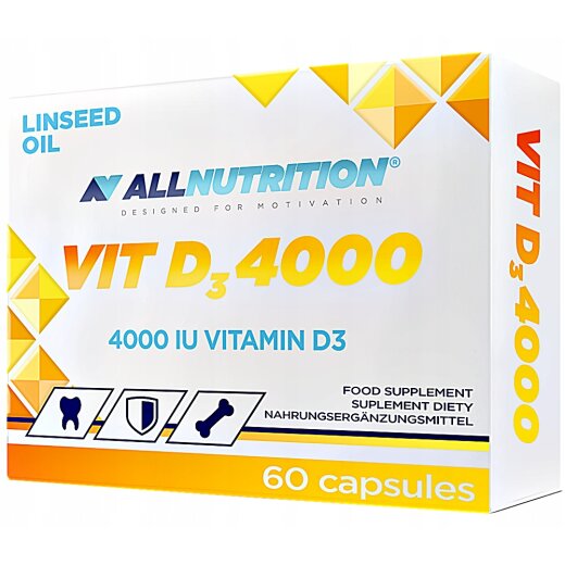 Allnutrition Vitamin D3 4000 IU 60 caps