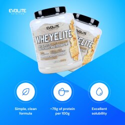 Evolite Nutrition Whey Elite New 2kg White Chocolate Raspberry