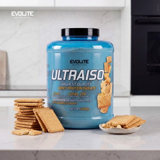 Evolite Nutrition Ultra Iso Whey New 2kg Vanilla