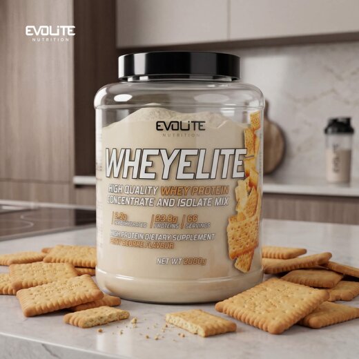 Evolite Nutrition Whey Elite New 2kg Butterkeks