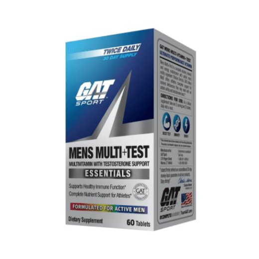 GAT Sport Mens Multi + Test 60caps