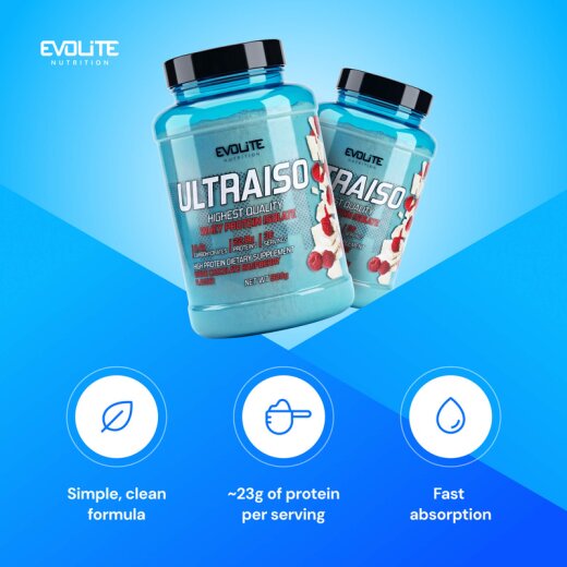 Evolite Nutrition Ultra Iso 900g Banana