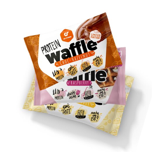 GoFitness Nutrition Protein Waffle 50g Choco-Hazelnut
