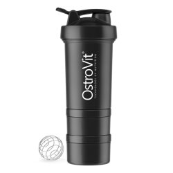 OstroVit Shaker Premium 450 ml mit 2 Pillbox