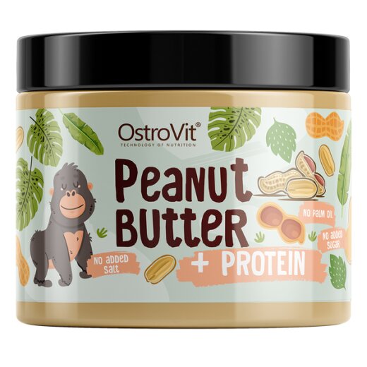 OstroVit Erdnussbutter mit Protein 500g