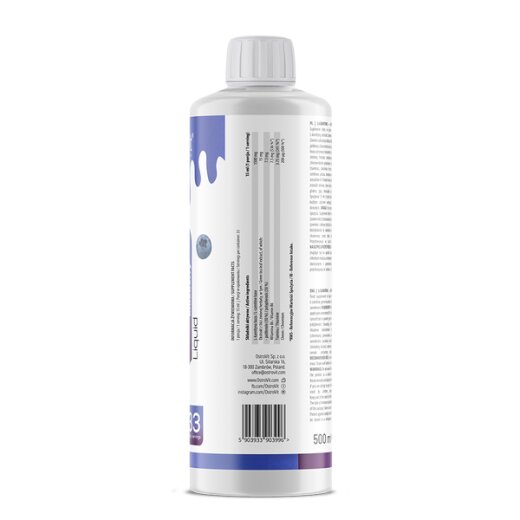 OstroVit L-Carnitin + Grüner Tee + Chrom 500ml Blaubeere
