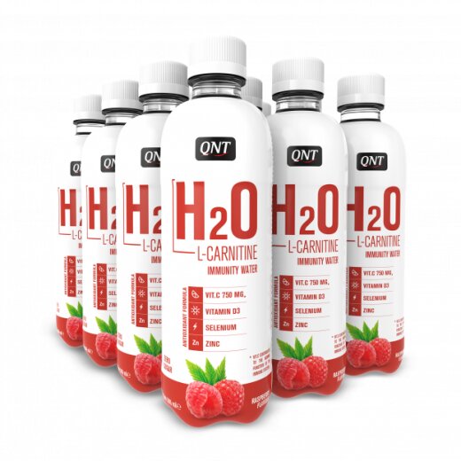 QNT L-Carnitine Immunity Water 500g Raspberry