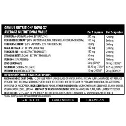 Genius Nutrition NovoX7 60caps