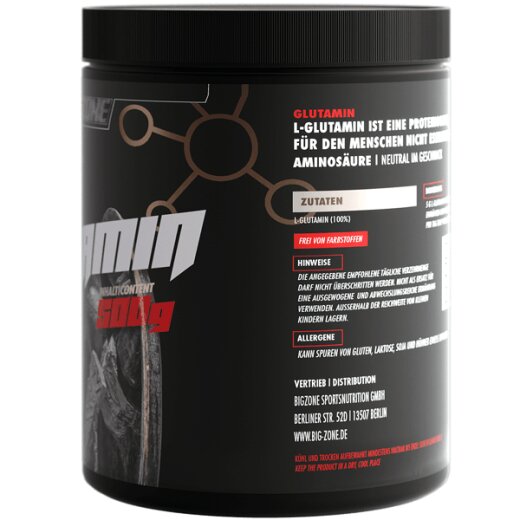 Big Zone L-Glutamin 500g