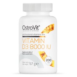 OstroVit Vitamin D3 8000 IU 200tabs