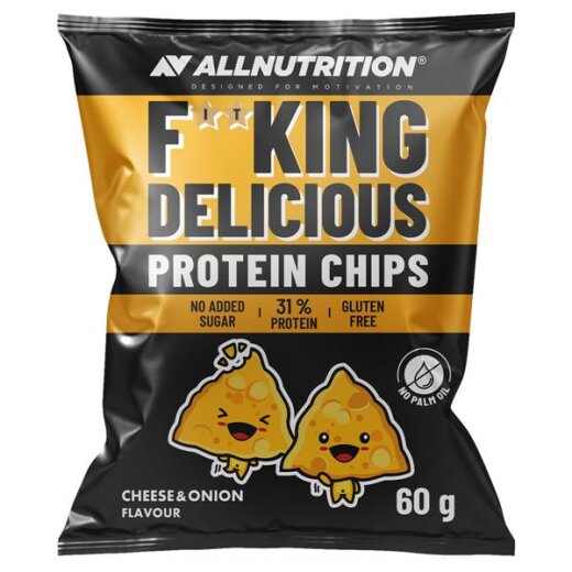 Allnutrition Fitking Delicious Protein Chips 60g Cheese and Onion