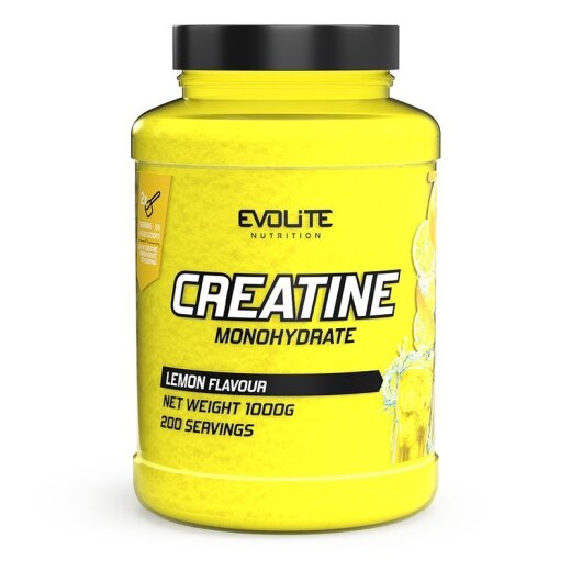 Evolite Nutrition Creatine Monohydrate 1kg Lemon