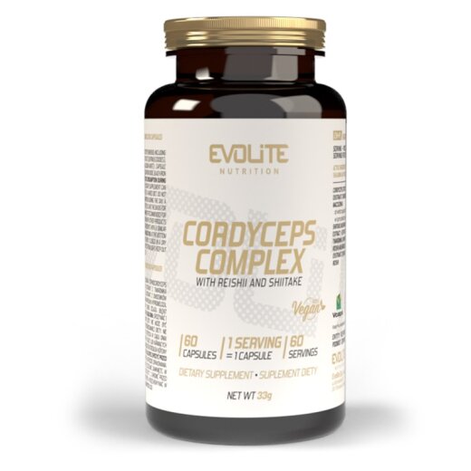 Evolite Nutrition Cordyceps Complex 60 Vege Caps