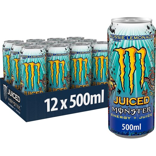 Monster Energy Juiced Aussie Style Lemonade 500ml
