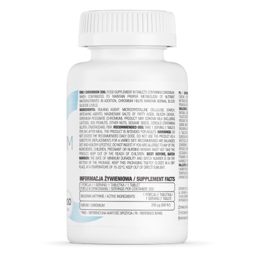 OstroVit Chromium 200 200 tabs