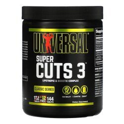 Universal Nutrition Super Cuts 3 144Tabs