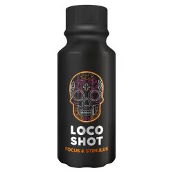 LOCO Shot Focus & Stimulus 120ml Wild Strawberry Apple