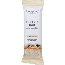 Foodspring Protein Bar White Choc Almond 12x 65g MHD...
