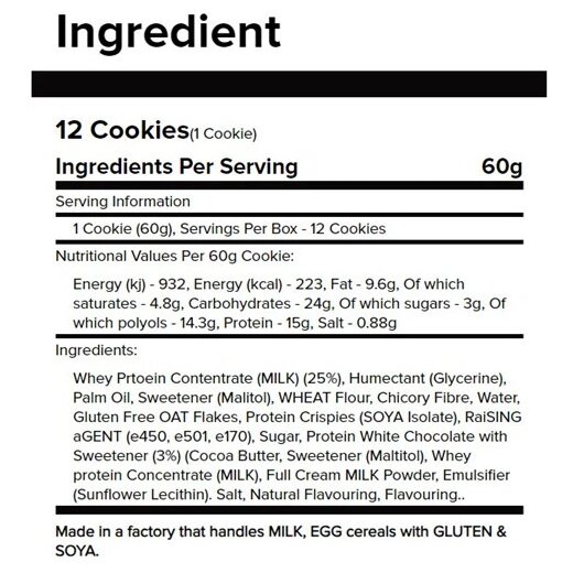 Warrior Protein Cookies 60g
