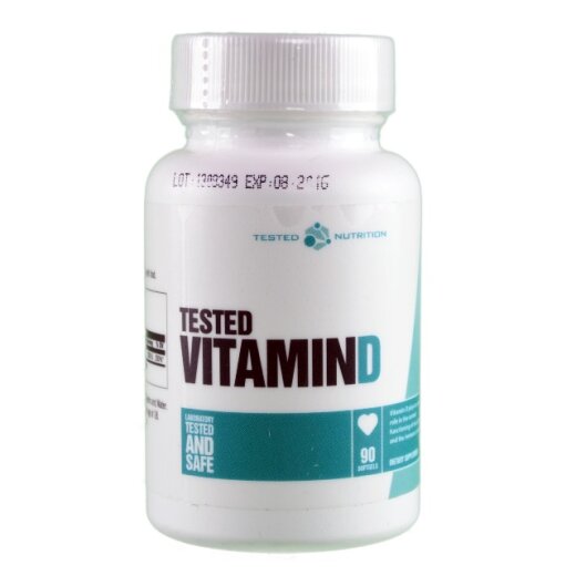 Tested Nutrition VitaminD 90caps