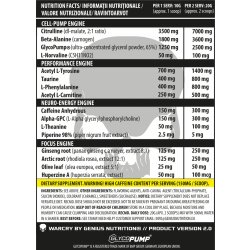 Genius Nutrition Warcry Pre 400g American Cola