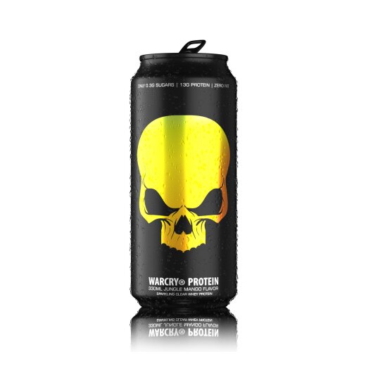 Genius Nutrition Warcry Protein Sparkling Clear Whey 330ml Jungle Mango