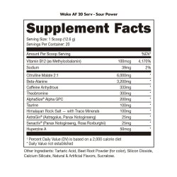 Bucked Up Woke AF Nootropic Pre-Workout