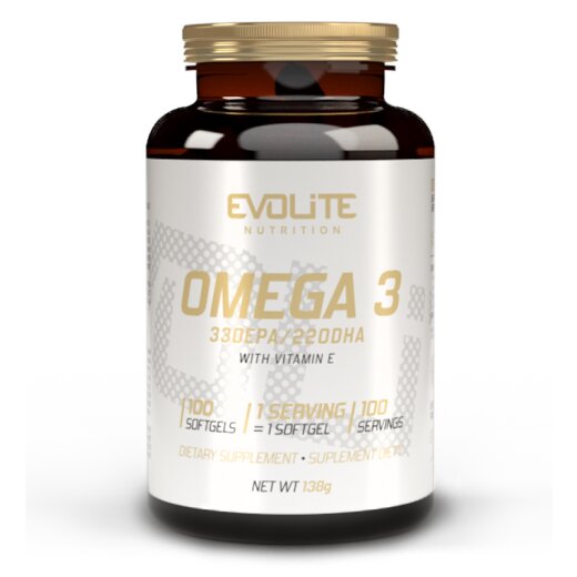 Evolite Nutrition Omega 3 330EPA/220DHA 100 Caps