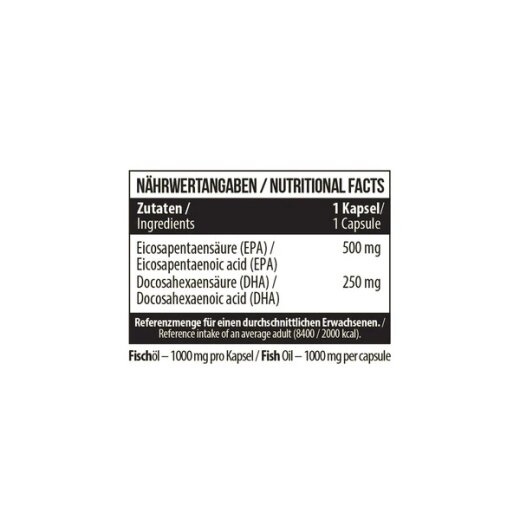 MST Nutrition Omega 3 Triglyceride 300 Softgels 1000mg | 500 EPA / 250 DHA
