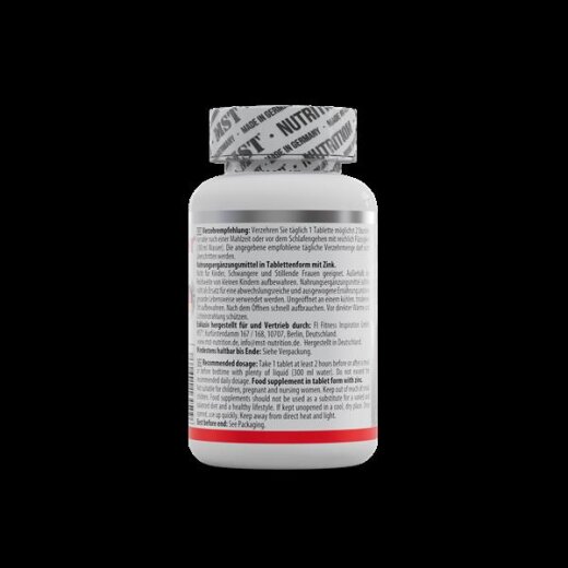 MST Nutrition Zinc Chelate Bisglycinate 90 Tabletten