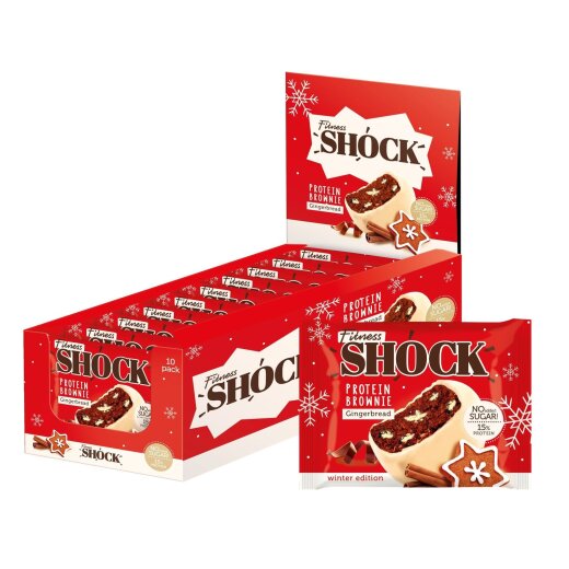 Fitness Shock Protein Brownie 50g Coconut Pie