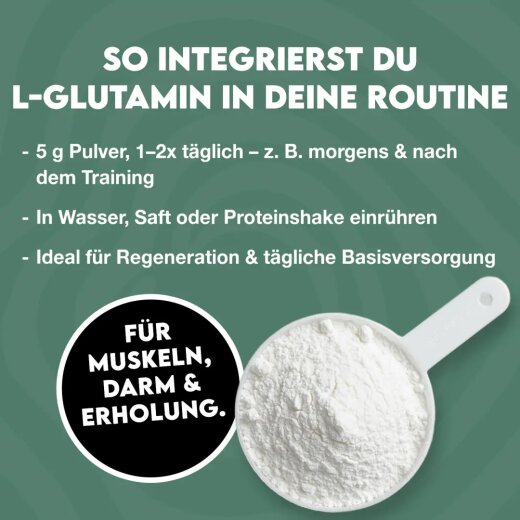 Inlead Nutrition L-Glutamine 500g