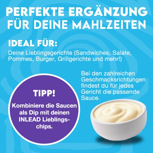 Inlead Nutrition Premium Sauce 350ml Aioli Style