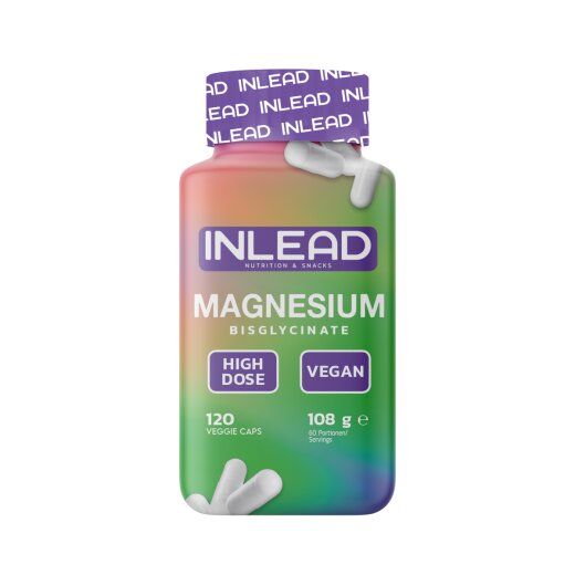 Inlead Nutrition Magnesium Bisglycinate 120 Veggie Caps
