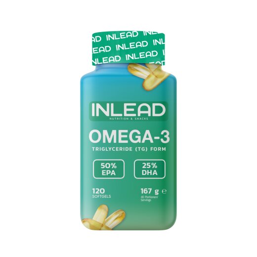 Inlead Nutrition Omega 3 500EPA / 250DHA 120 Softgels