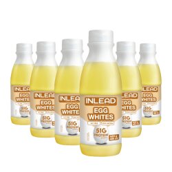 Inlead Nutrition Egg Whites 6x 500g Eiklar