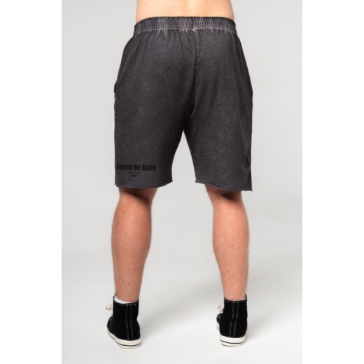Nebbia Washed-off Sweatshorts NO BS 367 Black M